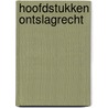 Hoofdstukken ontslagrecht door L.C.J. Sprengers