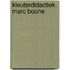Kleuterdidactiek Marc Boone