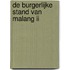 De Burgerlijke Stand van Malang II