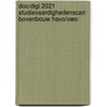 DOC/DIGI 2021 Studievaardighedenscan bovenbouw havo/vwo door Sanne van Esveld