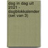 Dag in dag uit 2021 - dagblokkalender (set van 3)