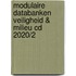 Modulaire databanken Veiligheid & milieu cd 2020/2