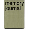 Memory Journal door Gemma Broekhuis