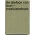 De telefoon van Teun – Meeluisterboek