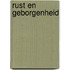 Rust en geborgenheid