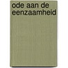Ode aan de eenzaamheid by Marinus van den Berg