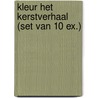 Kleur het kerstverhaal (set van 10 ex.) door Antonia Jackson