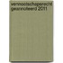Vennootschapsrecht geannoteerd 2011