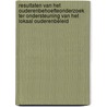 Resultaten van het ouderenbehoefteonderzoek ter ondersteuning van het lokaal ouderenbeleid by Dominique Verte