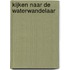 Kijken naar de Waterwandelaar
