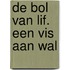 de bol van lif. een vis aan wal