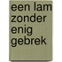 Een lam zonder enig gebrek