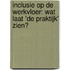 Inclusie op de werkvloer: Wat laat 'de praktijk' zien?