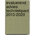 Evaluerend advies Techniekpact 2013-2020