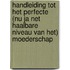 Handleiding tot het perfecte (nu ja net haalbare niveau van het) moederschap