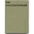 Het voornamenboek