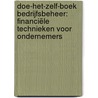 Doe-het-zelf-boek Bedrijfsbeheer: Financiële Technieken voor Ondernemers by Ingrid Claes