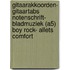 Gitaarakkoorden- Gitaartabs Notenschrift- Bladmuziek (A5) Boy Rock- Allets Comfort
