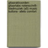 Gitaarakkoorden- Gitaartabs Notenschrift- Bladmuziek (A5) Music Buttons- Allets Comfort door Allets Comfort