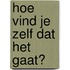 Hoe vind je zelf dat het gaat?
