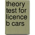 theory test for licence B cars