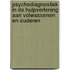 Psychodiagnostiek in de hulpverlening aan volwassenen en ouderen