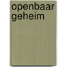 Openbaar geheim door Willem Beekman