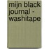 Mijn Black Journal - Washitape