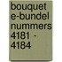 Bouquet e-bundel nummers 4181 - 4184