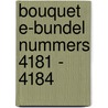 Bouquet e-bundel nummers 4181 - 4184 door Sharon Kendrick