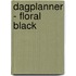 Dagplanner - Floral Black