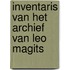 Inventaris van het archief van Leo Magits