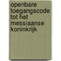 Openbare toegangscode tot het Messiaanse koninkrijk