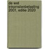 De Wet Inkomstenbelasting 2001, Editie 2020