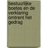 Bestuurlijke boetes en de Verklaring Omtrent het Gedrag door P.M. Schuyt