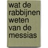 WAT DE RABBIJNEN WETEN VAN DE MESSIAS