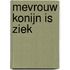 Mevrouw Konijn is ziek