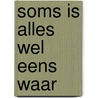 Soms is alles wel eens waar door Toon Gerbrands