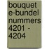 Bouquet e-bundel nummers 4201 - 4204