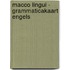 Macco Lingui - Grammaticakaart Engels