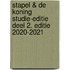 Stapel & De Koning Studie-editie deel 2. Editie 2020-2021