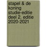 Stapel & De Koning Studie-editie deel 2. Editie 2020-2021 door Wilfried Hendriksen