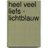 Heel veel liefs - lichtblauw