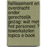 Faillissement en overdracht onder gerechtelijk gezag: wat met het personeel ? Tewerkstellen Topics E-book