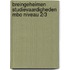 Breingeheimen Studievaardigheden MBO niveau 2/3