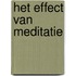 Het effect van meditatie