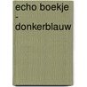 Echo Boekje - donkerblauw by I.M. van Zuthem