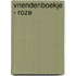 Vriendenboekje - roze