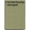 Vriendenboekje - okergeel door I.M. van Zuthem