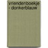 Vriendenboekje - donkerblauw